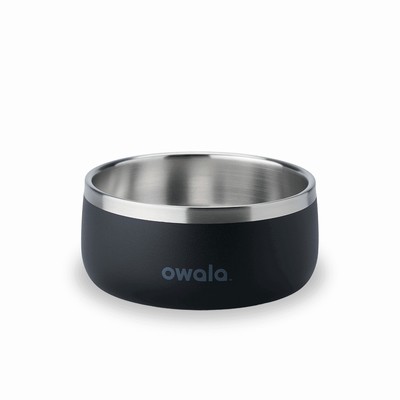 Owala 3 Cups Pet Bowl Black | 5498-LITUW